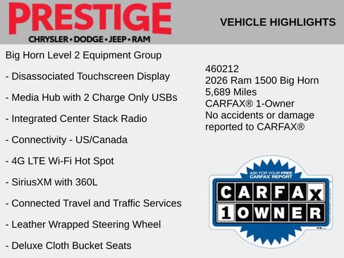 Used 2026 RAM 1500 Big Horn image 10