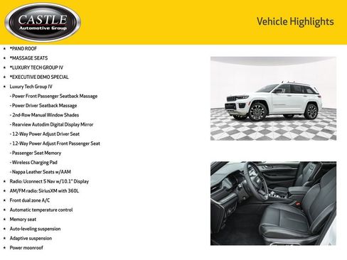 New 2025 Jeep Grand Cherokee Overland w/ Luxury Tech Group IV image 4