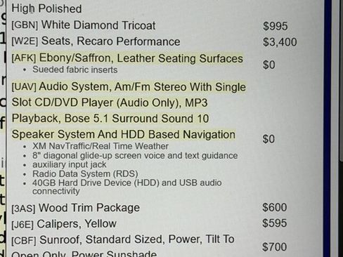 Used 2012 Cadillac CTS V w/ Wood Trim Package image 6