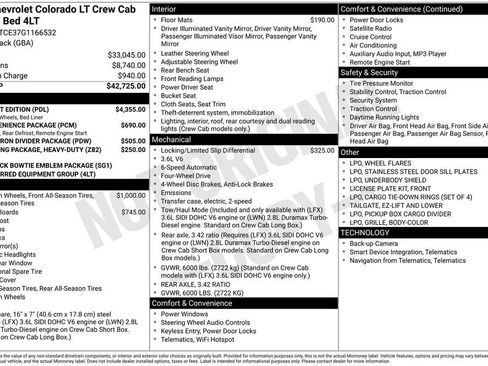 Used 2016 Chevrolet Colorado LT w/ Midnight Edition image 9