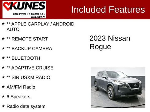 Used 2023 Nissan Rogue SV AWD/4WD image 3