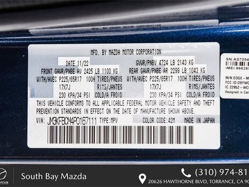 Certified 2023 MAZDA CX-5 AWD 2.5 S w/ Preferred Package image 28