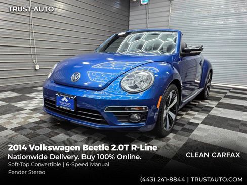 Used 2014 Volkswagen Beetle R-Line FWD image 1