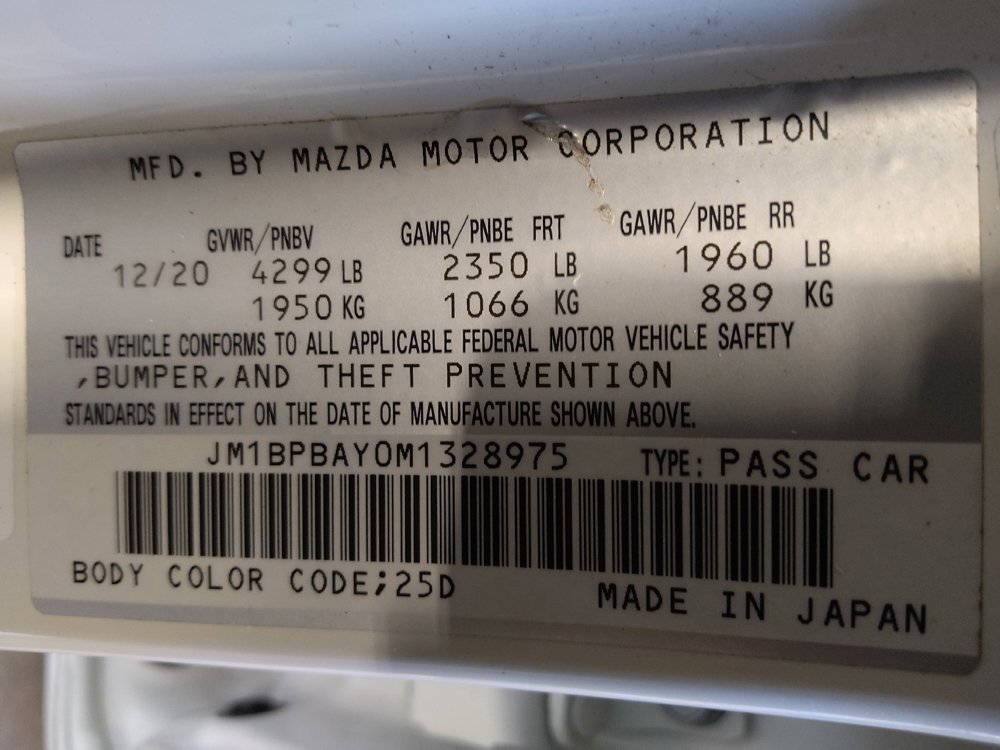 Used 2021 MAZDA MAZDA3 AWD 2.5 Turbo Sedan image 33