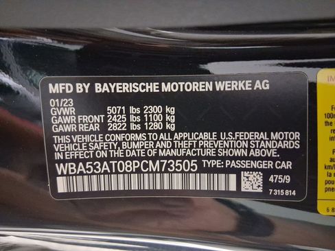 Used 2023 BMW M440i Convertible w/ Shadowloine Package RWD image 27