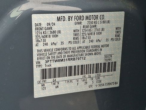 Used 2024 Ford Maverick Lariat image 30