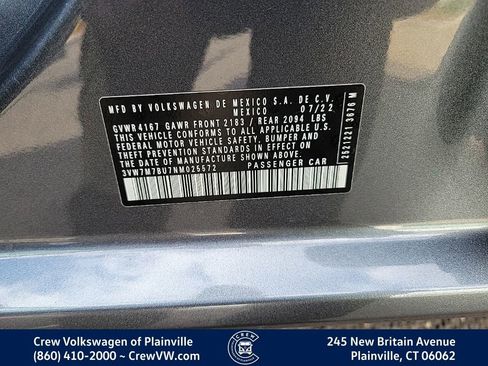 Certified 2022 Volkswagen Jetta SE image 37