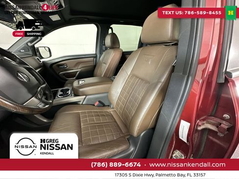 Certified 2021 Nissan Titan Platinum Reserve w/ Moonroof Package image 15