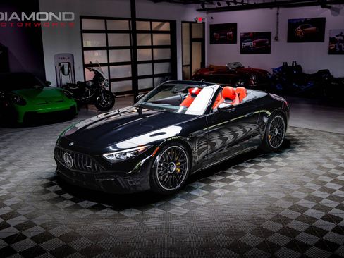 Used 2022 Mercedes-Benz SL 55 AMG 4MATIC image 86