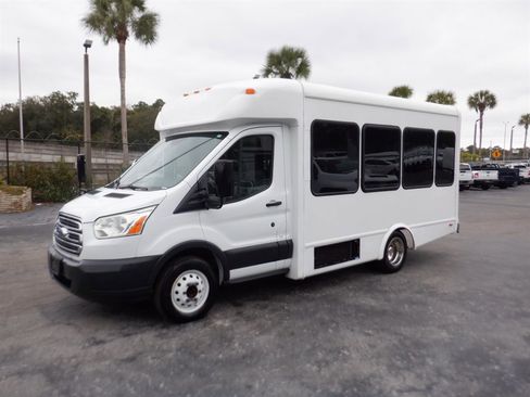 Used 2017 Ford Transit 350 138 DRW w/ Shuttle Bus Prep Package image 2