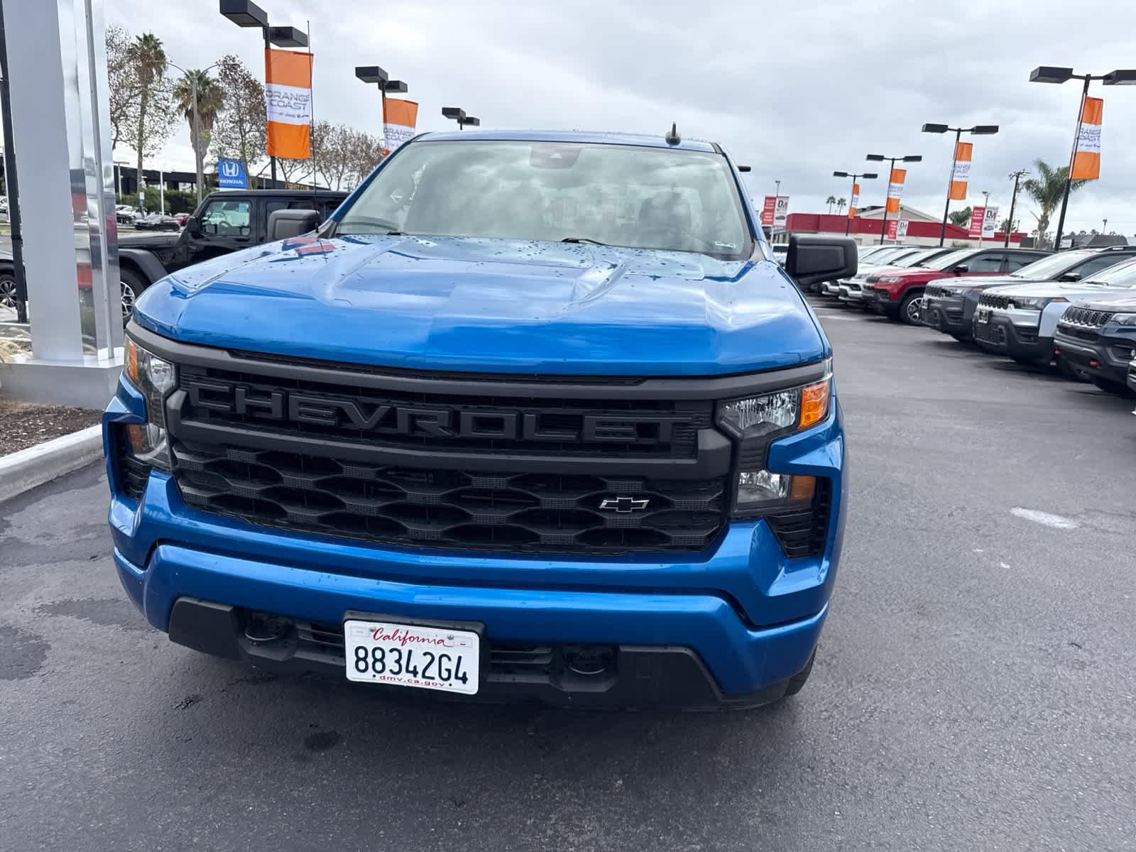 Used 2024 Chevrolet Silverado 1500 Custom w/ LPO, Dark Essentials Package RWD image 3