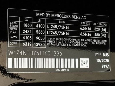 New 2026 Mercedes-Benz Sprinter 2500 image 42