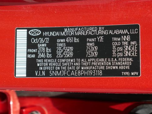 Used 2023 Hyundai Tucson SEL w/ Convenience Package AWD/4WD image 34
