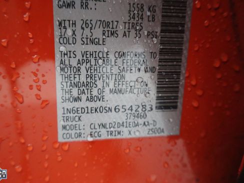 Used 2025 Nissan Frontier PRO-4X w/ Black Accent Package image 29