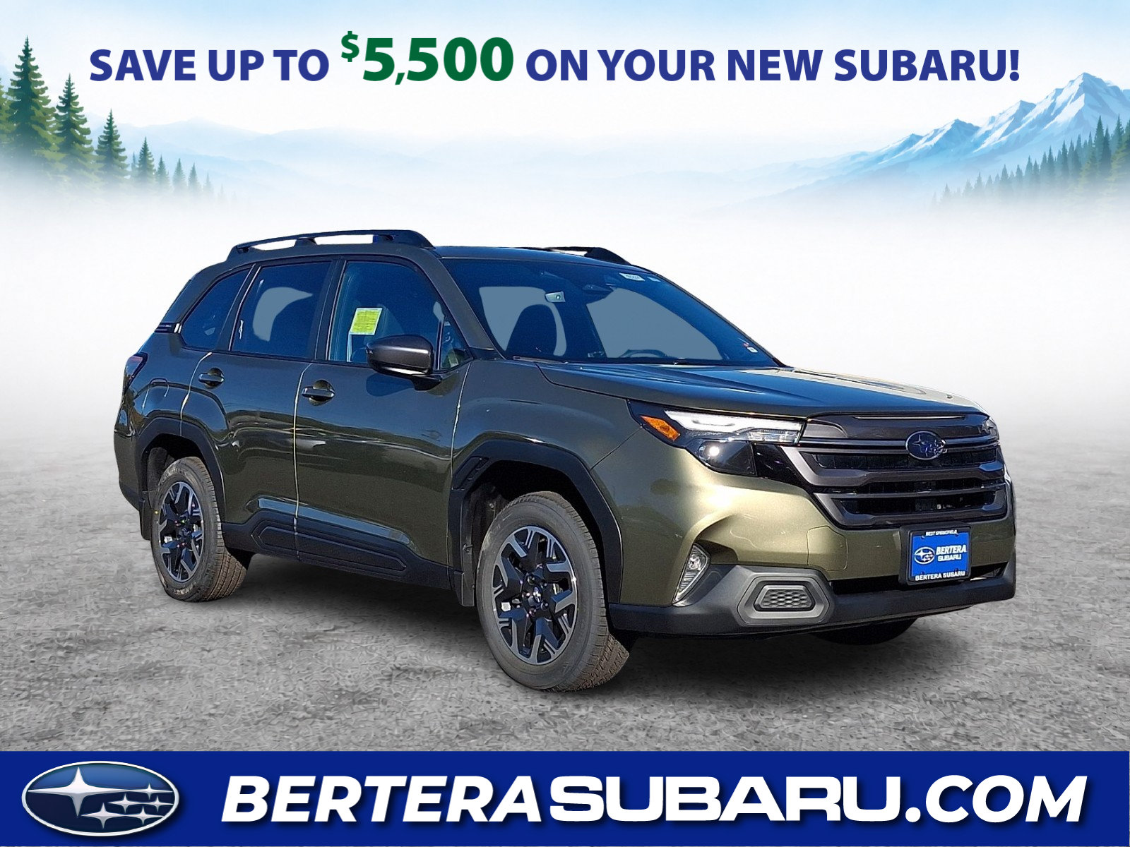 New 2026 Subaru Forester Premium AWD/4WD image 1
