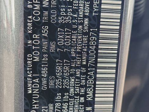 Used 2022 Hyundai Tucson Blue image 35