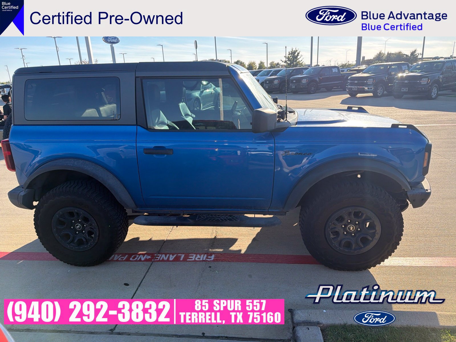 Used 2022 Ford Bronco Black Diamond w/ Sasquatch Package AWD/4WD image 13