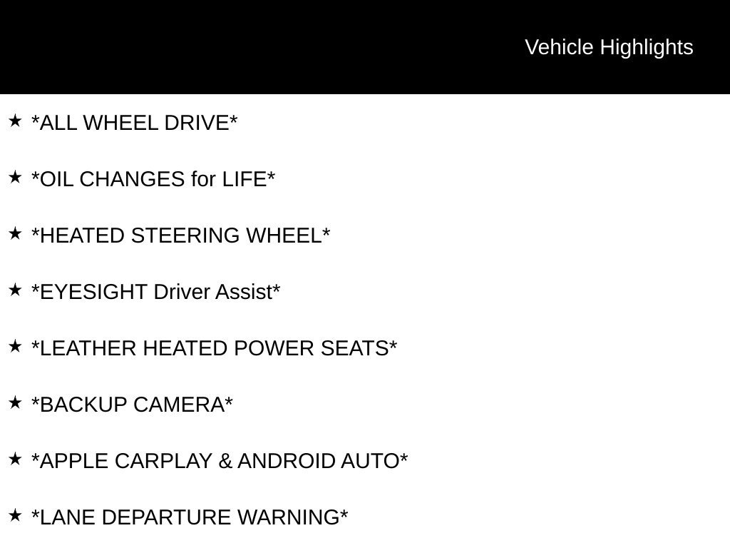 Certified 2025 Subaru Outback Onyx Edition AWD/4WD image 5