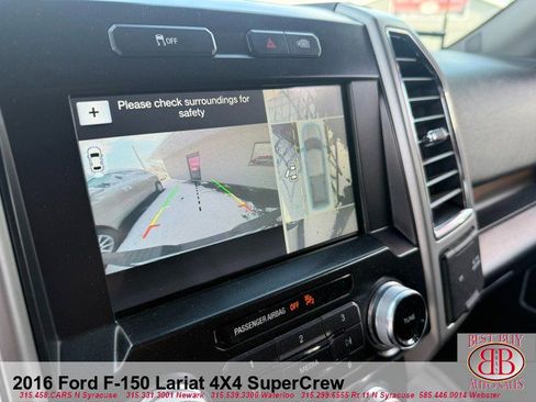 Used 2016 Ford F150 Lariat w/ Equipment Group 502A Luxury image 24