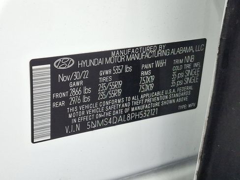 Used 2023 Hyundai Santa Fe Limited AWD/4WD image 28
