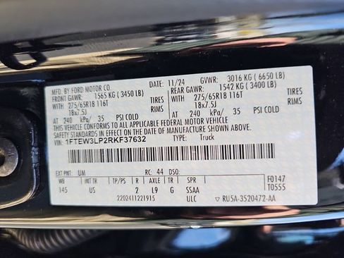 Used 2024 Ford F150 XLT w/ Equipment Group 302A MID image 34