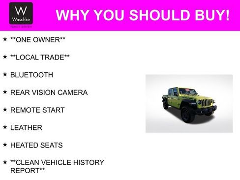 Used 2023 Jeep Gladiator Rubicon w/ LED Lighting Group image 6