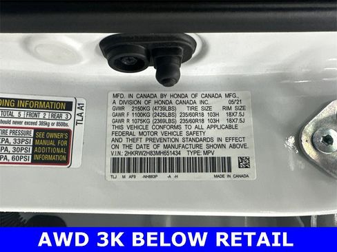 Used 2021 Honda CR-V EX-L image 36