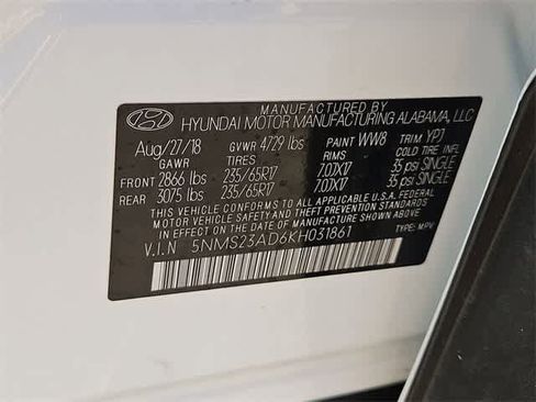 Used 2019 Hyundai Santa Fe SE image 33