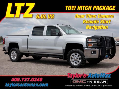 Used 2015 Chevrolet Silverado 2500 LTZ w/ Driver Alert Package AWD/4WD image 1