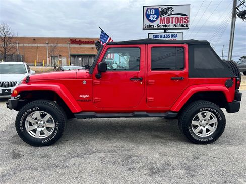 Used 2015 Jeep Wrangler Unlimited Sahara w/ Max Tow Package image 2