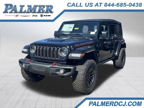 New 2025 Jeep Wrangler Unlimited Rubicon w/ XTREMEE 35" Tire Package image 1