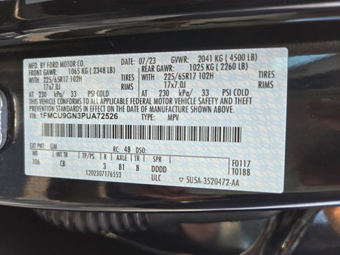 Certified 2023 Ford Escape Active image 27