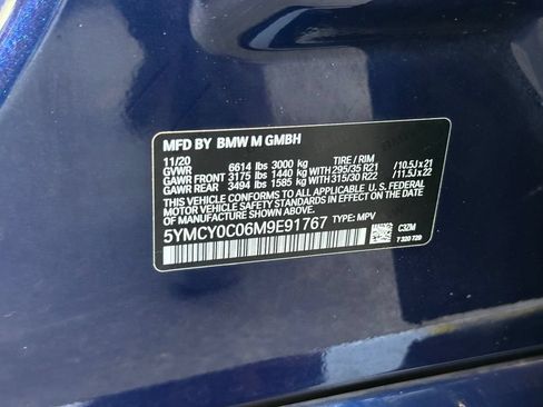Used 2021 BMW X6 M w/ Executive Package AWD/4WD image 28