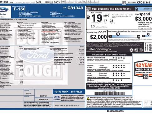 Used 2019 Ford F150 XLT w/ Equipment Group 302A Luxury image 11