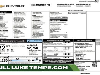 Used 2026 Chevrolet Traverse LT w/ Driver Confidence Package FWD video 1