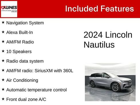 Used 2024 Lincoln Nautilus Reserve AWD/4WD image 4