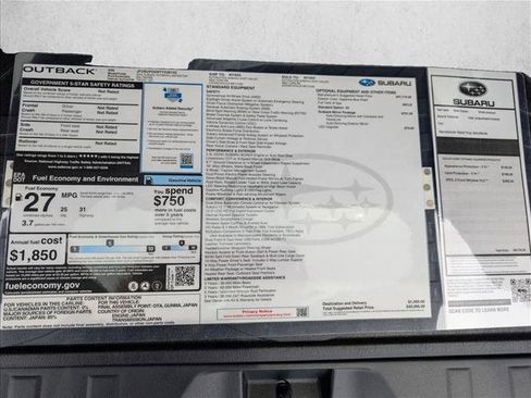 New 2026 Subaru Outback Limited AWD/4WD image 18