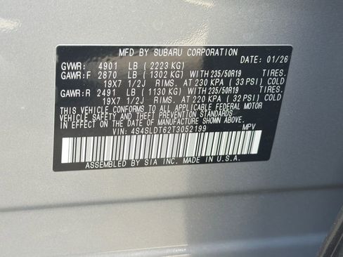 New 2026 Subaru Forester Touring AWD/4WD image 32