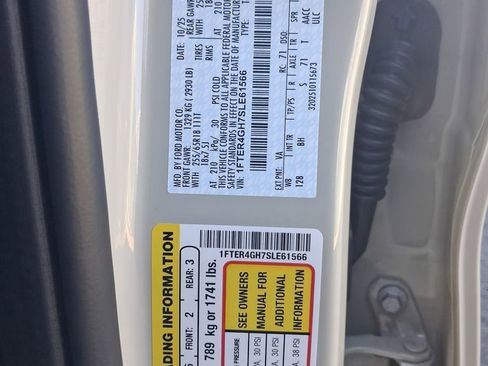 New 2025 Ford Ranger XLT w/ Black Appearance Package image 41