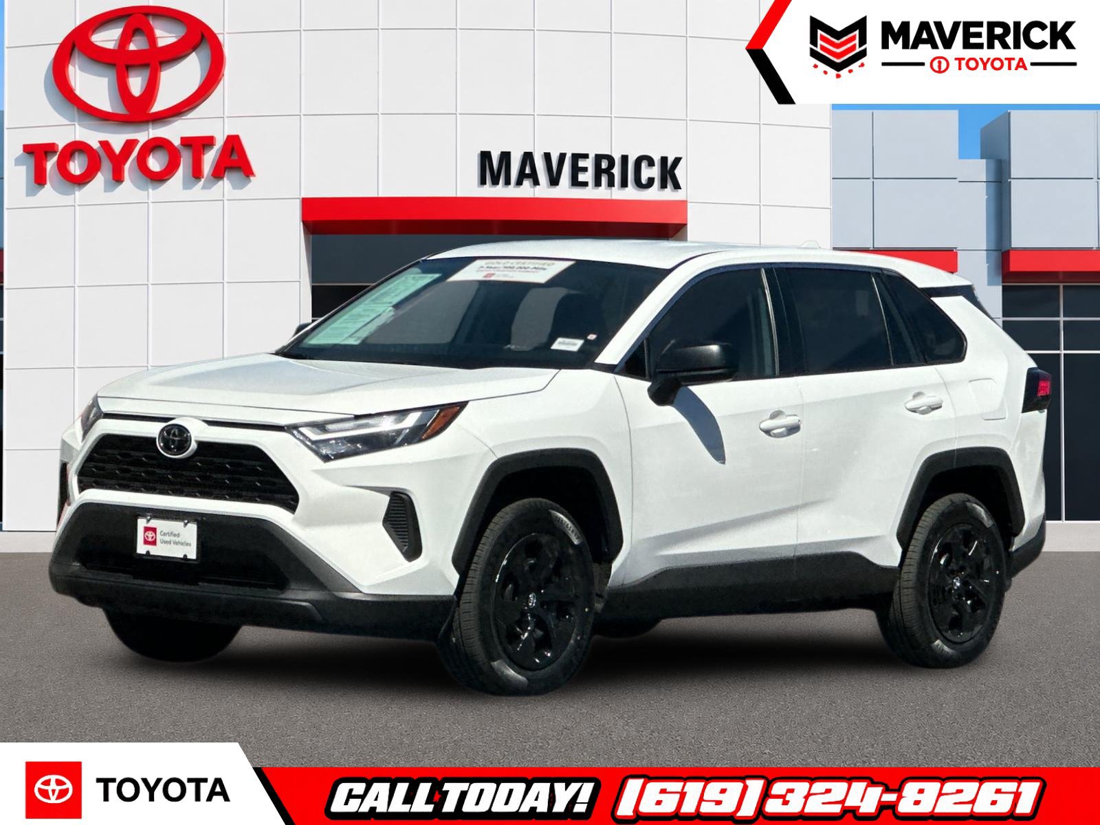 Used 2025 Toyota RAV4 LE FWD image 1