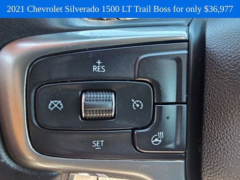 Used 2021 Chevrolet Silverado 1500 LT Trail Boss w/ Convenience Package II AWD/4WD image 24