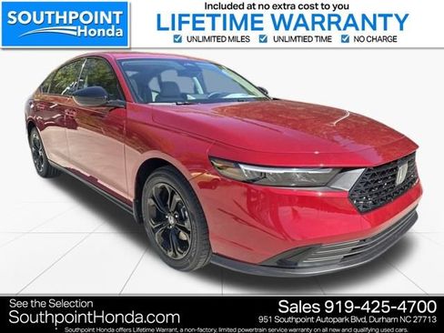 New 2025 Honda Accord SE image 1