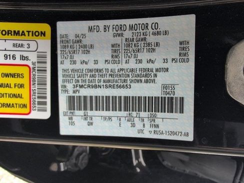 Used 2025 Ford Bronco Sport Big Bend AWD/4WD image 35