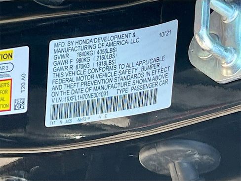 Used 2022 Honda Civic EX-L image 33