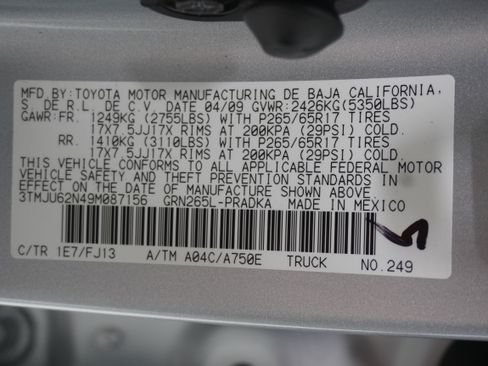 Used 2009 Toyota Tacoma PreRunner RWD image 20