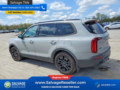 Used 2022 Kia Telluride EX w/ EX Premium Package AWD/4WD image 3