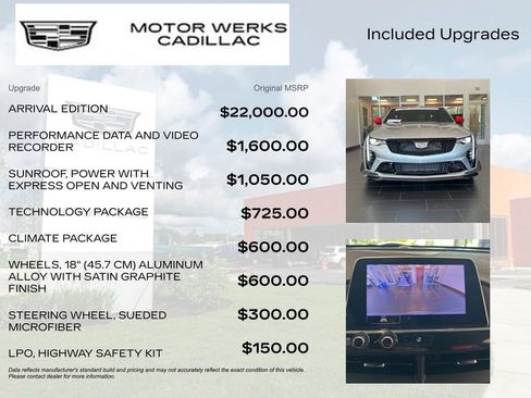 Used 2024 Cadillac CT4 V Blackwing w/ Arrival Edition RWD image 9