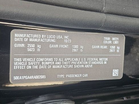 Used 2024 Lucid Air Pure RWD image 30