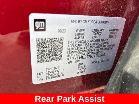 Used 2024 Chevrolet Trax LT w/ Driver Confidence Package FWD image 10