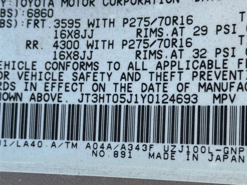 Used 2000 Toyota Land Cruiser image 22